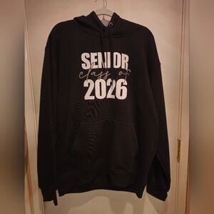 Senior Class of 2026 Black Pullover Hoodie